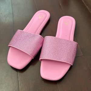 Pink sandals